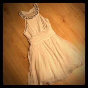 Beautiful halter white dress